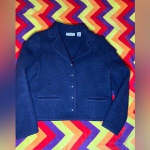 Vintage Carrol Reed ski shops wool cardigan